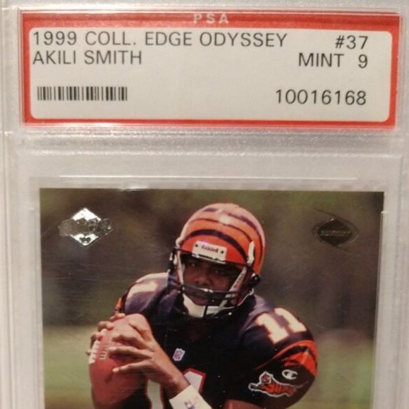 1999 COLLECTOR'S EDGE AKILI SMITH ODYSSEY #37 MINT 9 - Picture 6 of 8